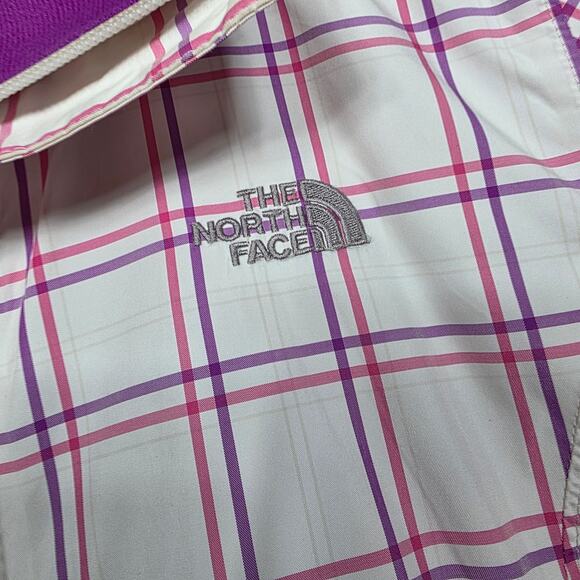 The North Face Women's Hyvent Plaid Rain Jacket Size Large - Picture 3 of 11